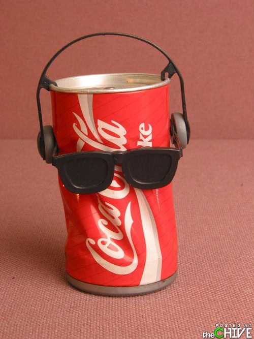 Coca Cola Dancing Can – The Coke can that would dance to music when played.