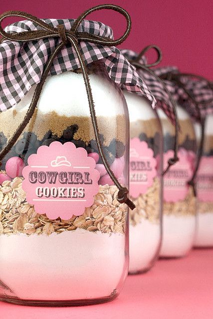 Cowgirl Cookies by Bakerella, via Flickr – I also love this idea.  You prep the