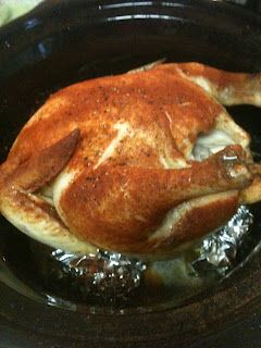 Crockpot Roasted Chicken