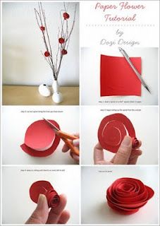 DIY paper flowers…wedding idea