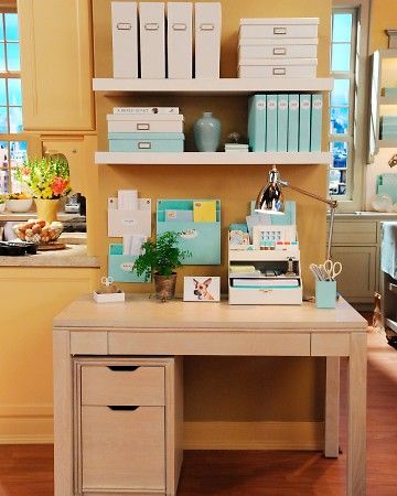 Desks and File Cabinets  Turn your home office area into a productive workspace