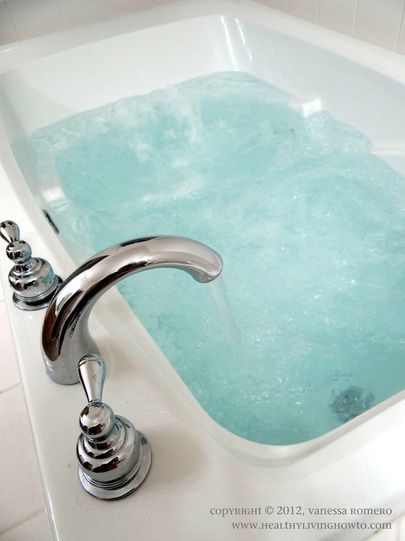 Detox Bath – Add 2 cups Epsom Salt to a very hot bath (as hot as you can stand i