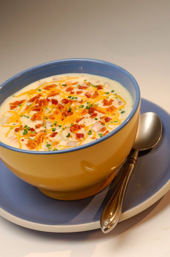 Disneyland's got the best Loaded Baked Potato Soup. Here's the recipe