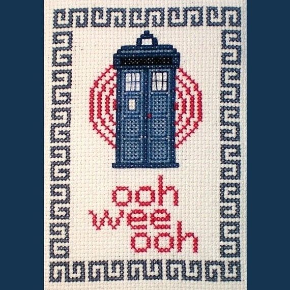 Doctor Who Cross-Stitch Patterns!