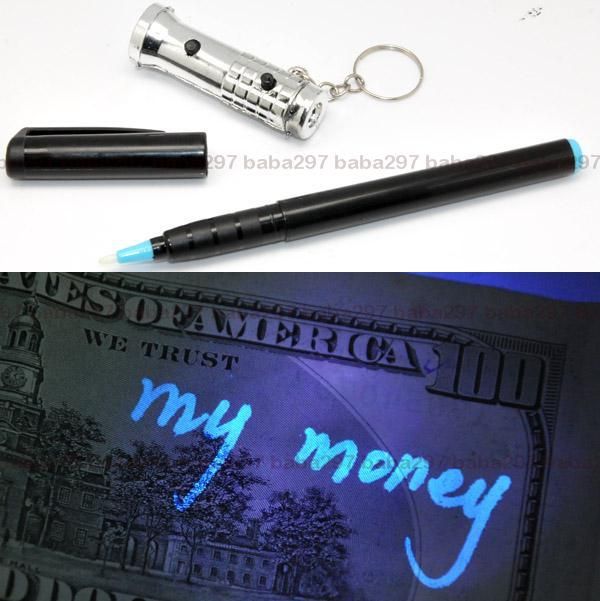EVERY BRIDE NEEDS THIS!!! It's a invisible ink pen, write the guests name on