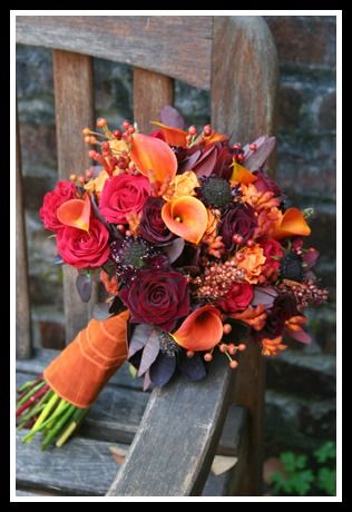 Fall Wedding Bouquet – Botanica Floral Design