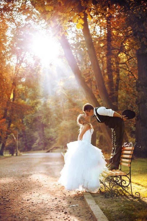 Fall wedding. Beautiful
