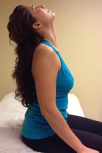 Five easy stretches for back and neck pain. #YouPose #stretches