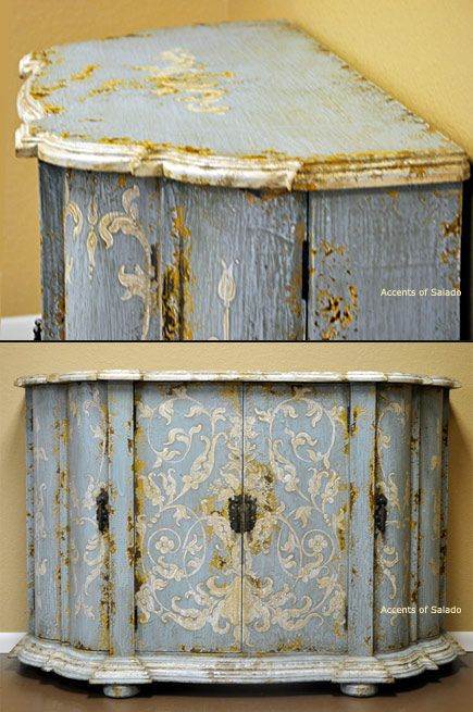 French Country Furniture Hand Painted
