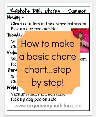 Get your kids organized! Page FULL of kids schedules and chore charts, including