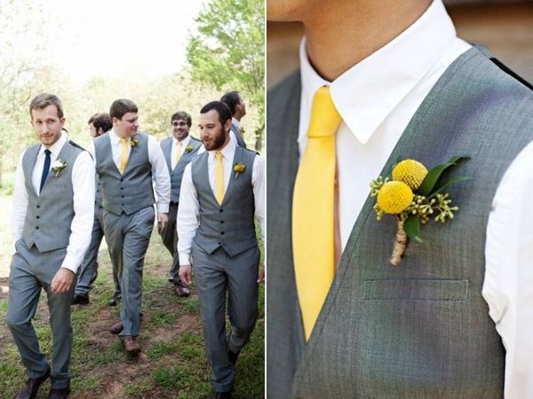Grooms/groomsmen attire ~Need grey vests! :  wedding casual wedding grey pants g