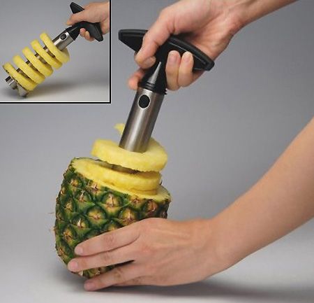 Handy kitchen gadget for pineapples