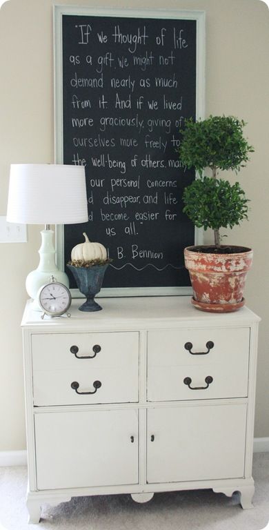 Her entire blog is Awesome. Gadzillions of great decorating ideas for pennies!!!