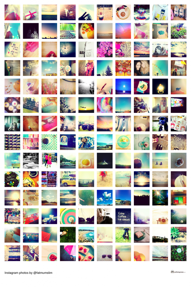 How to create a collage poster with your Instagram photos
