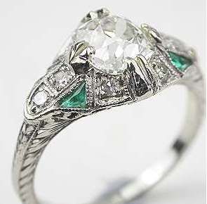 I Love this!!  Very cool site for vintage and antique engagement/wedding rings..
