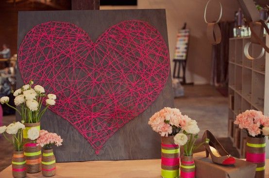 I remember doing string art, but it never looked like this. I like this for the