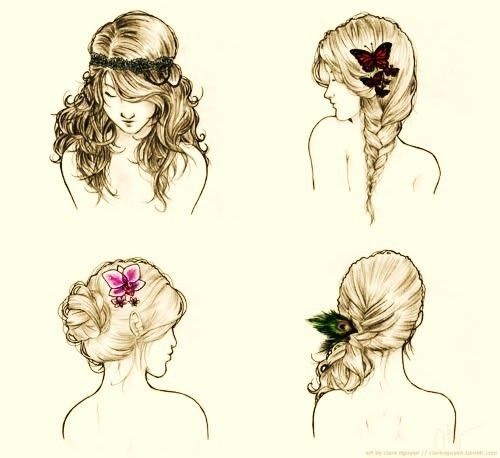 If you know me, you KNOW I have to wear a flower in my hair!