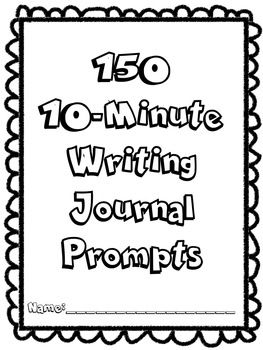 Included is a 152-page student writing journal. – Expository prompts – Creative