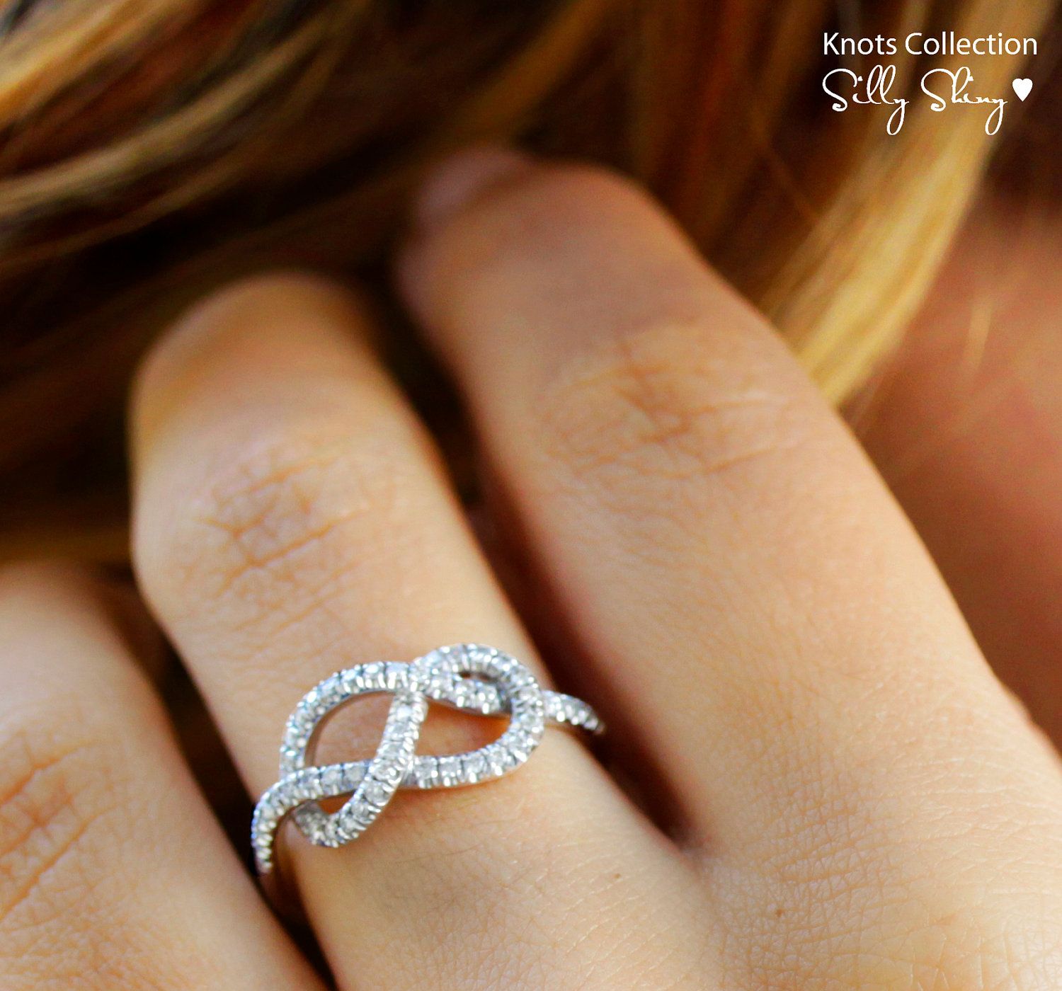 Infinity knot ring. i love this!