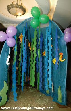 Mermaid Birthday Party Entrance