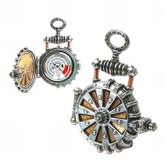 Not into steampunk, but it's a solar powered pocket watch! Really cool conce