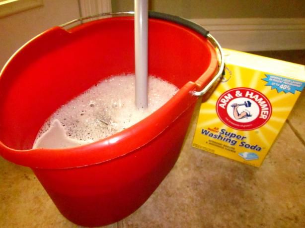 ONLY use this and it leaves floor spotless. (Heavy duty floor cleaner recipe: &#
