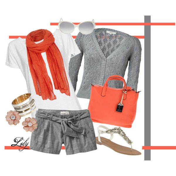 Orange Blossom, created by lolygro on Polyvore