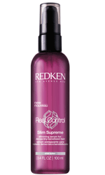 Redken Real Control Slim Supreme. It is what I call, "flat iron in a bottle