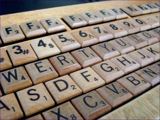 Scrabble Your Keyboard For a Wooden Delight