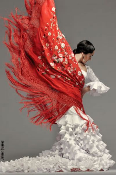 Spanish flamenco dancer