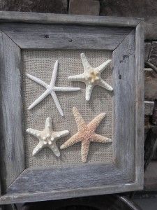 Starfish decor for bathroom