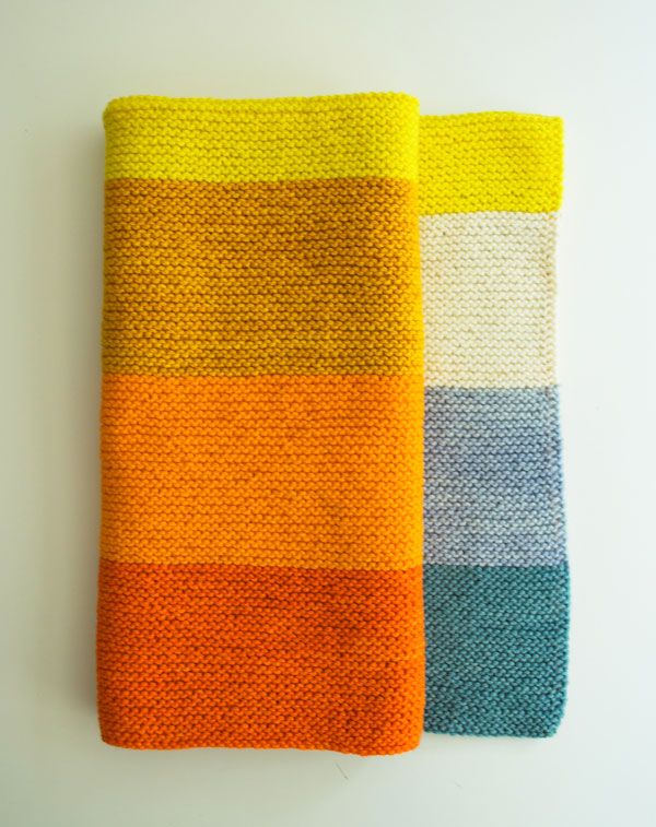 Super Easy Baby Blanket from Purl bee!