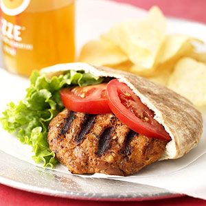 This grilled bean burger makes a wholesome, healthy alternative to beef. This ki