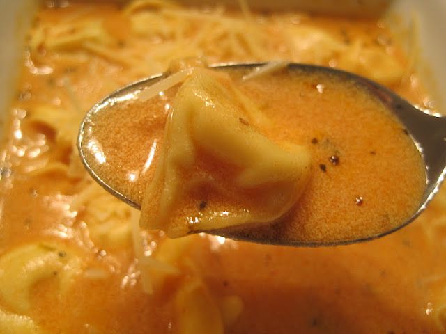 Tomato Tortellini Soup- apparently the best soup in the WORLD!
