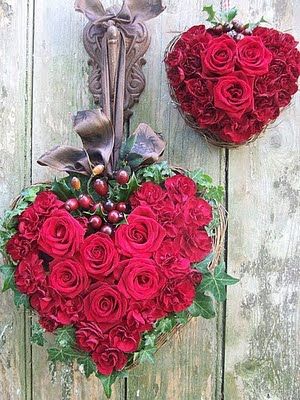 Valentines wreath
