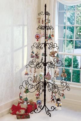 Wrought Iron Christmas Tree-The best way to showcase your most treasured ornamen