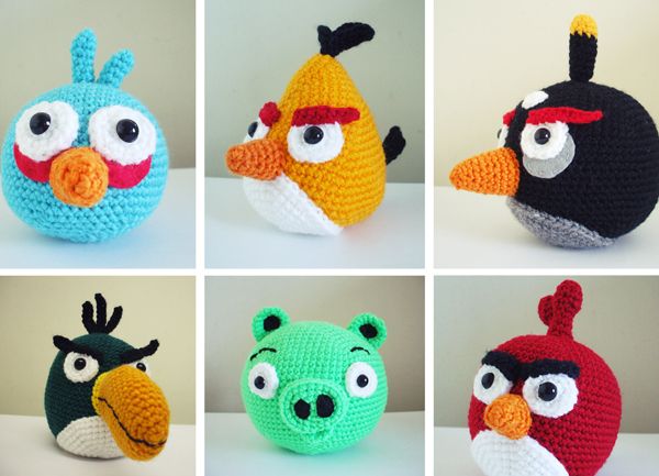 angry birds crochet patterns… FREE