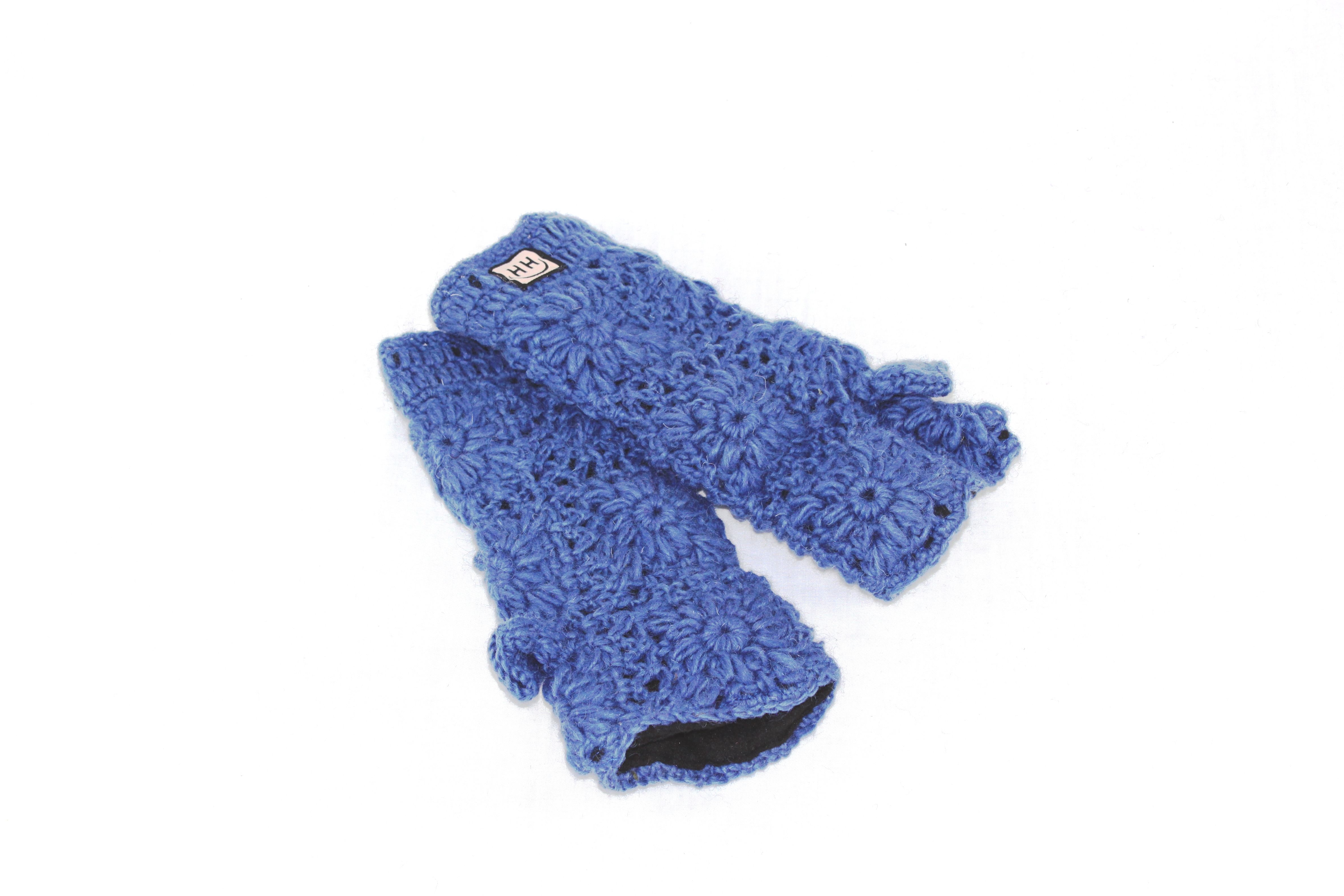 Crocheted Wrist Warmer -   Crocheted wrist warmers