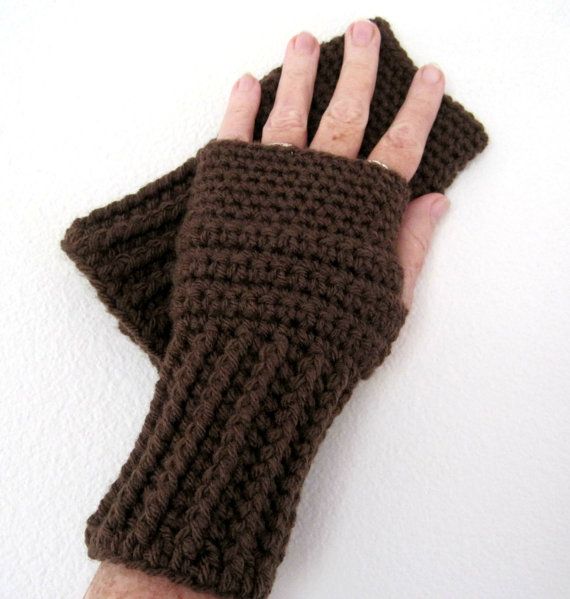 Crocheted Fingerless Gloves / Wrist Warmers by michellescrochet -   Crocheted wrist warmers