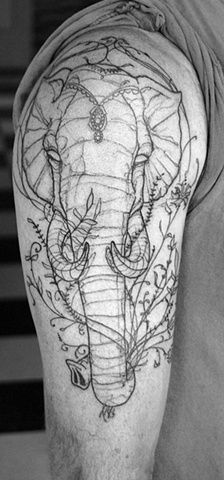 elephant #tattoo