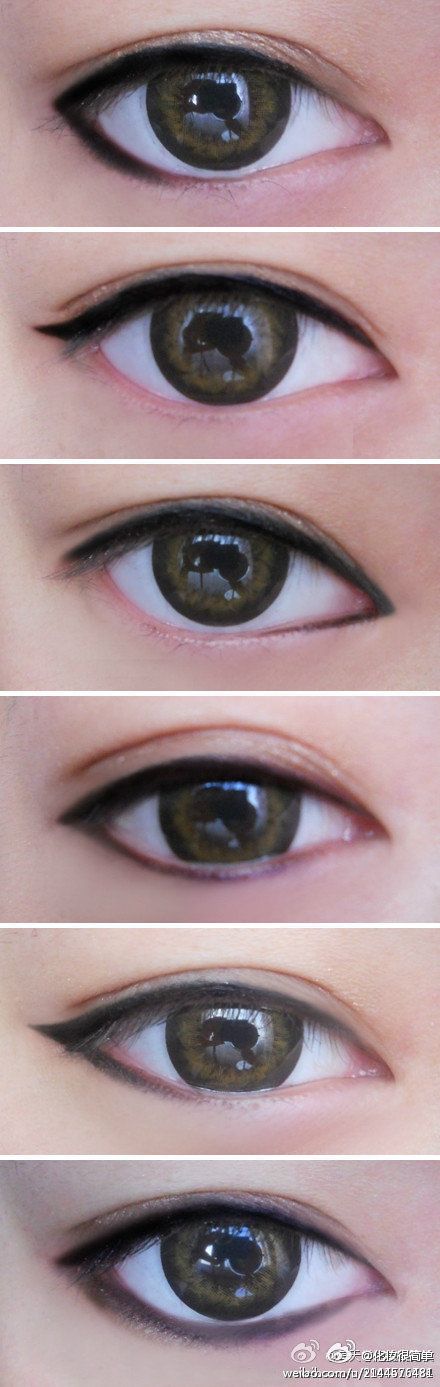 Different Ways On How To Do Perfect Winged Eyeliner -   Eyeliner – Different ways – Collection