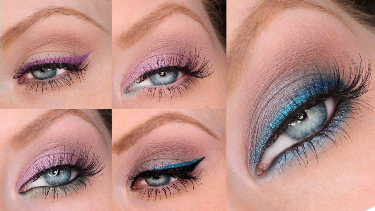 5 Different Ways to Wear Colored Eyeliners -   Eyeliner – Different ways – Collection