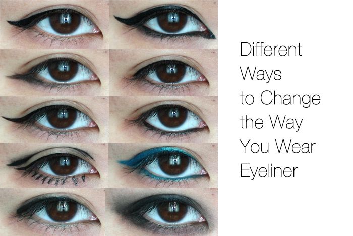 Different Ways To Do Eyeshadow -   Eyeliner – Different ways – Collection