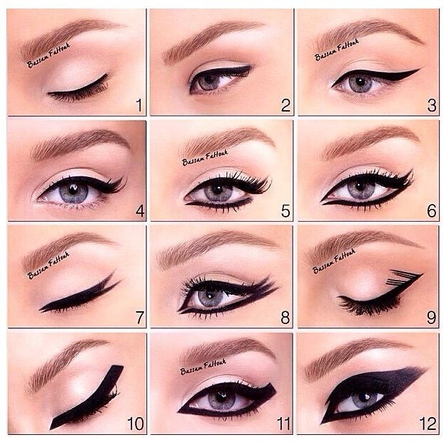 Beauty ways to apply eyeliner 12 Different Ways To Apply ... -   Eyeliner – Different ways – Collection