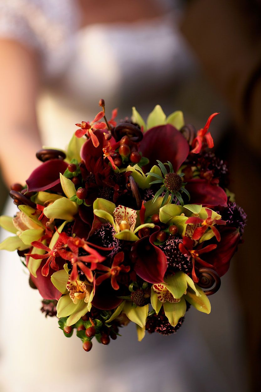 fall wedding flowers images
