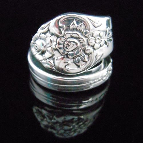 Fork and Spoon Jewelry Spoon Ring Plantation by MarchelloArt -   Fork and Spoon Jewelry Collection