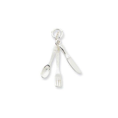Bangles & Bracelets - Jewelryweb Sterling Silver ForK Knive and Spoon ... -   Fork and Spoon Jewelry Collection