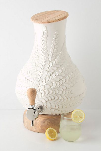 gorgeous drink dispenser from anthropologie