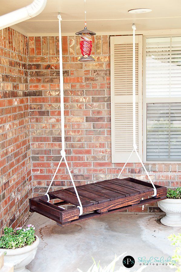 Awesome DIY Swing -   31 DIY Ideas How To Use Old Windows