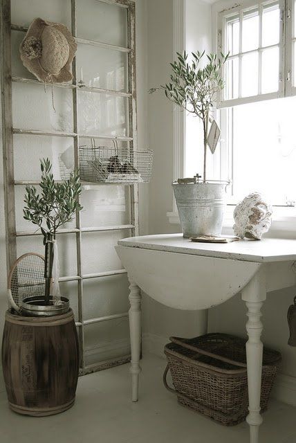 Awesome Vintage Rack for Your Entryway -   31 DIY Ideas How To Use Old Windows